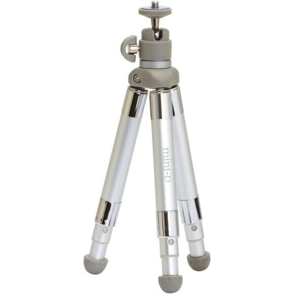 Sunpak Platinum Plus by Sunpak 120BB Mini-D Tripod (Silver) - Picture 1 of 7